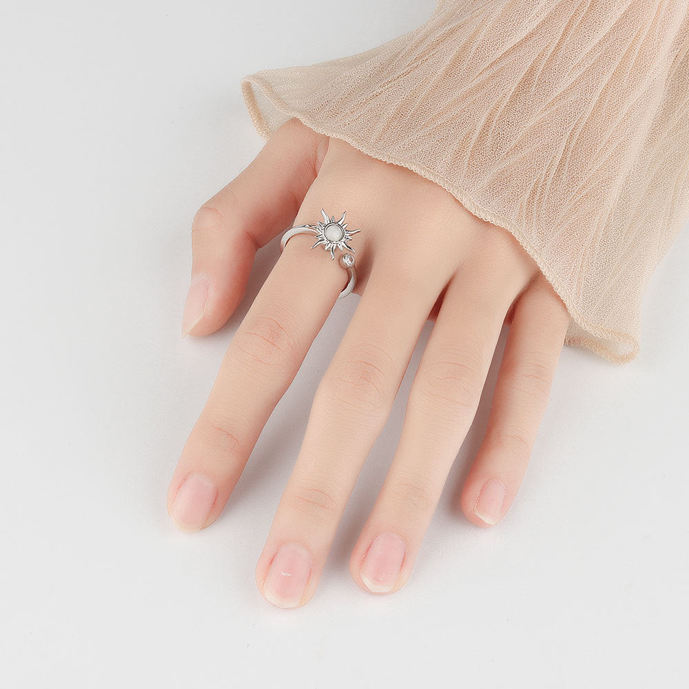 Sunflower Ring Rotating Ring
