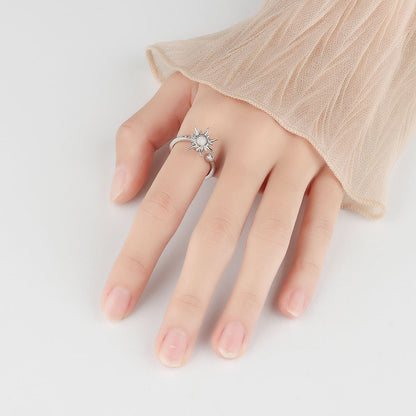 Sunflower Ring Rotating Ring