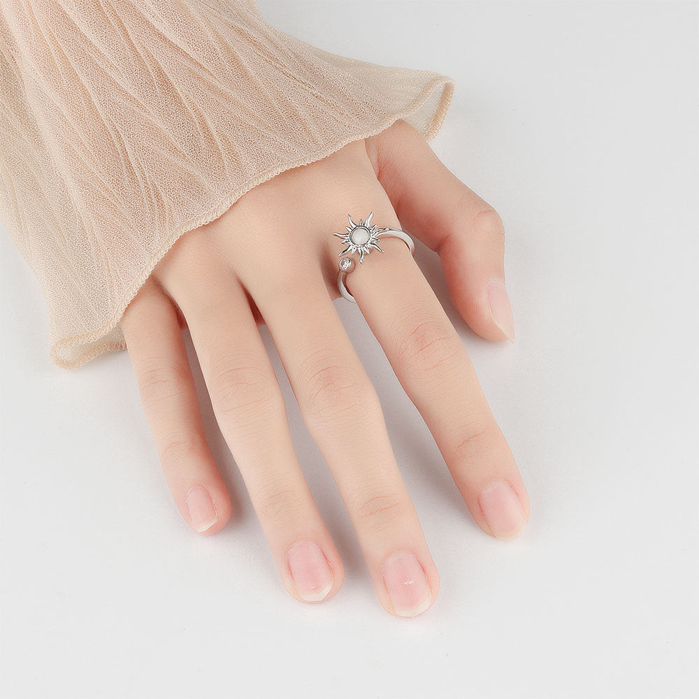Sunflower Ring Rotating Ring