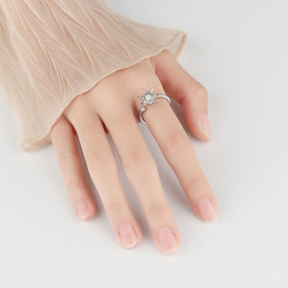 Sunflower Ring Rotating Ring